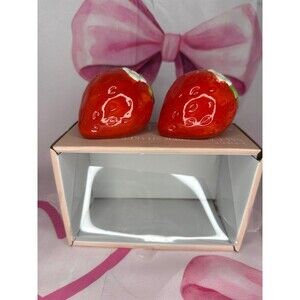 Strawberry Salt & Pepper Shaker Set